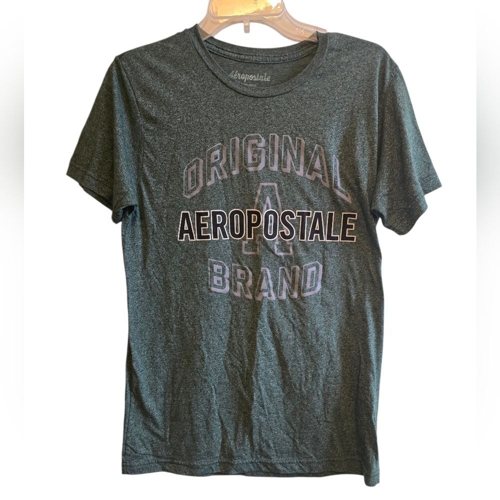 Aeropostale Original Brand Ringer Graphic Tee Size M